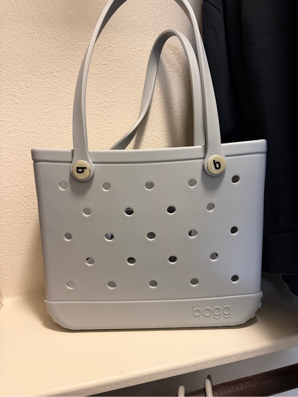 BOGG BAG Light Gray Perforated Tote